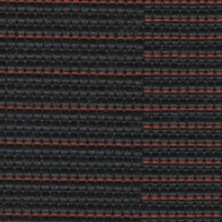 Mini Seat Cloth - Mini Cooper Countryman - Parallel Lines (Anthracite/Red)