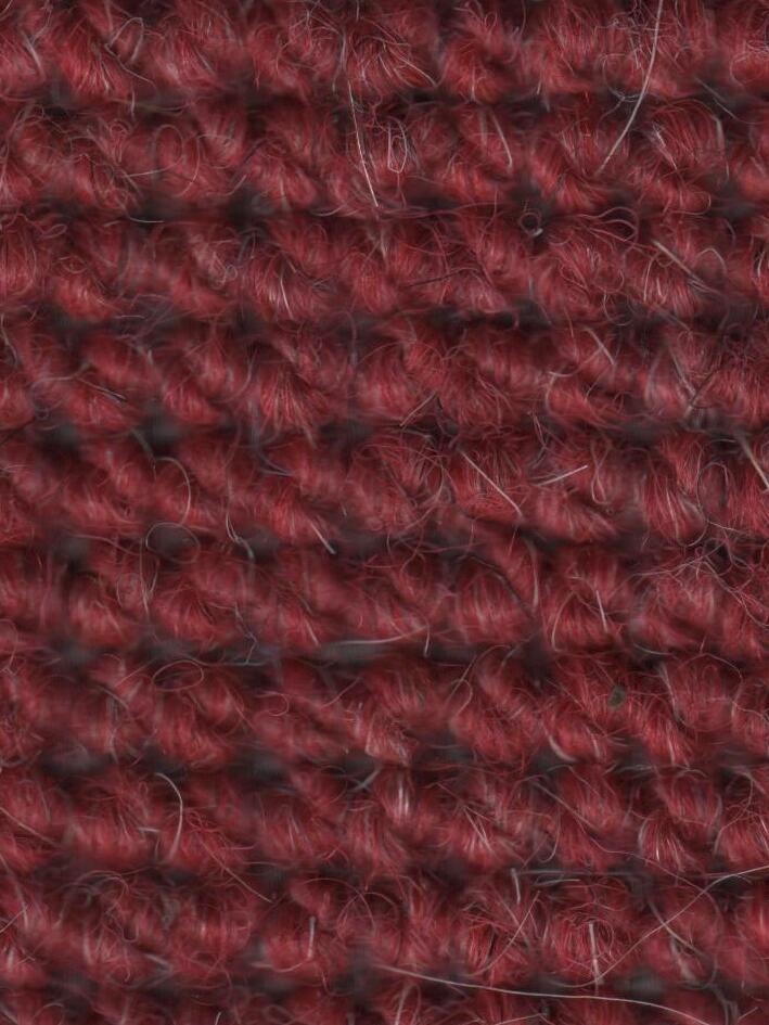 German Boxweave Carpet - Red