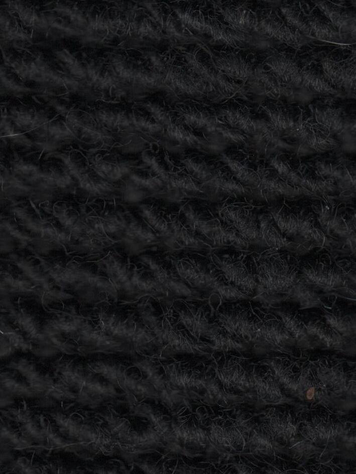 German Boxweave Carpet - Black