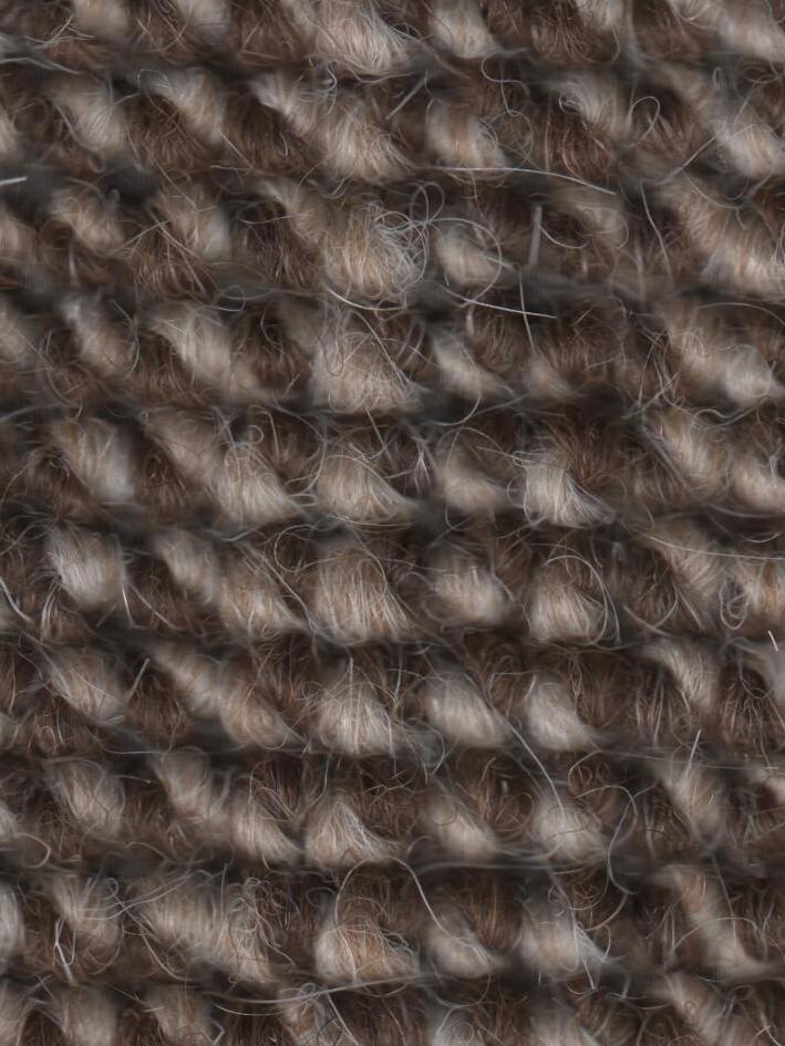 German Boxweave Carpet - Beige-Brown