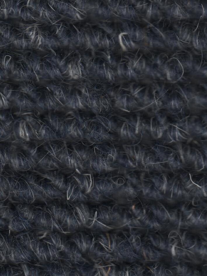 German Boxweave Carpet - Dark Blue