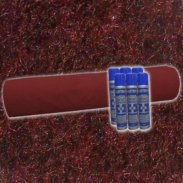 Flat Lining Carpet Kits - Red