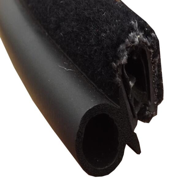 Moquette Door Seal Large - Black