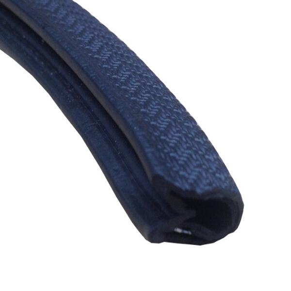 PVC Edge Trim - U-Shaped Black