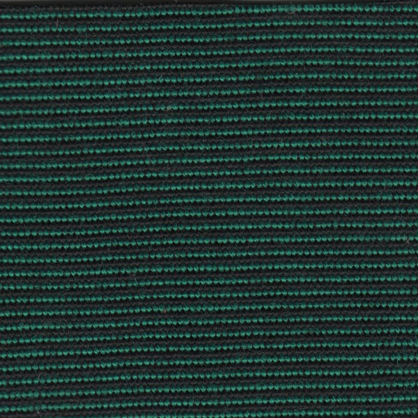 Mohair Hooding - Stripy Green (Black)