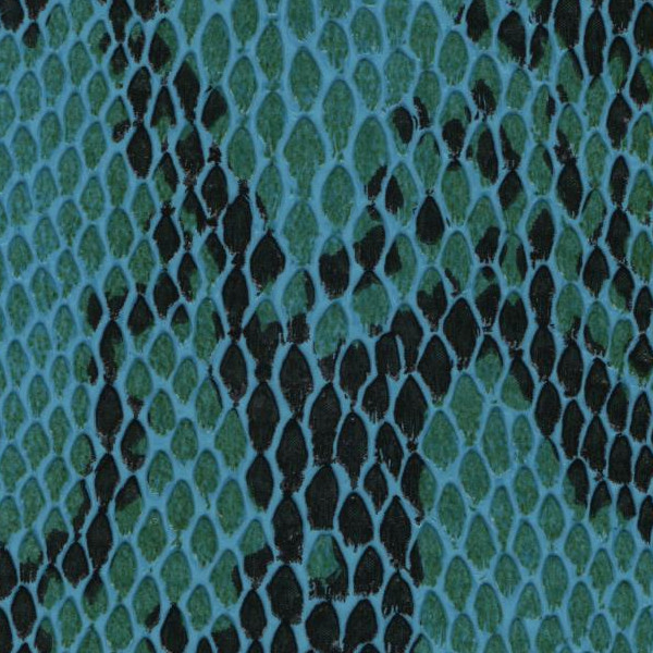 Snakeskin Vinyl - Blue Black