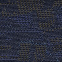 Citroen Seat Cloth - Citroen Berlingo - Motif (Blue/Brown)