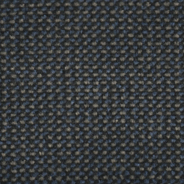 Citroen Seat Cloth - Citroen Xsara - Velour Dots (Black/Grey/Blue)