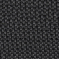 Fiat Seat Cloth - Fiat 500 - Fine Blocks (Black/Grey)