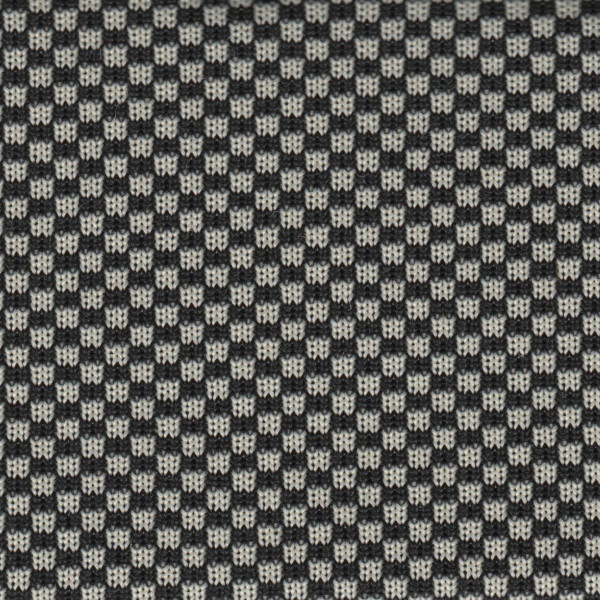 Fiat Seat Cloth - Fiat 500 - New Cloth (Black/Cream)