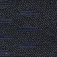 Ford Seat Cloth - Ford - Diamond (Black/Blue)