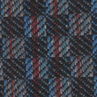 Ford Seat Cloth - Ford - Block Motif (Multicolour)