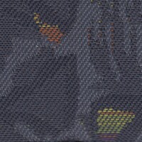 Ford Seat Cloth - Ford - Flatwoven Fantasy Motif (Grey/Blue)