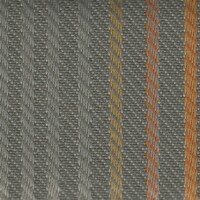 Ford Seat Cloth - Ford Fiesta - Ecrin Florida (Grey/Orange)