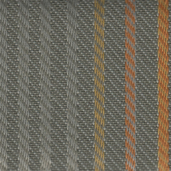 Ford Seat Cloth - Ford Fiesta - Ecrin Florida (Grey/Orange)