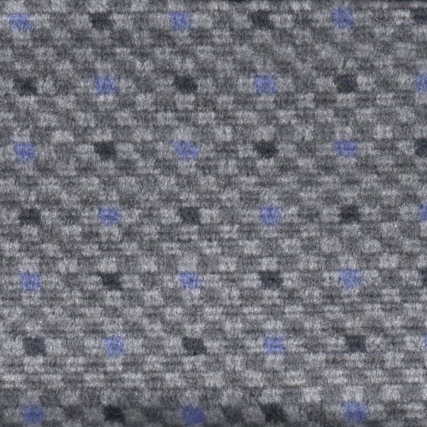 Ford Seat Cloth - Ford Scorpio Ghia - Velour Dots (Grey/Violet)