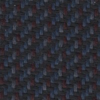Ford Seat Cloth - Ford Sierra - Rough Twill (Anthracite/Red/Blue)