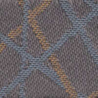 OEM Seating Cloth - Ford Transit - Stripe Motif (Grey/Blue/Orange)