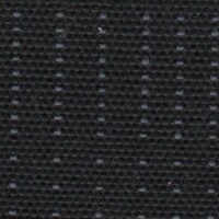 Mercedes Seat Cloth - Mercedes - Dotted Vertical Stripe (Black/Grey)