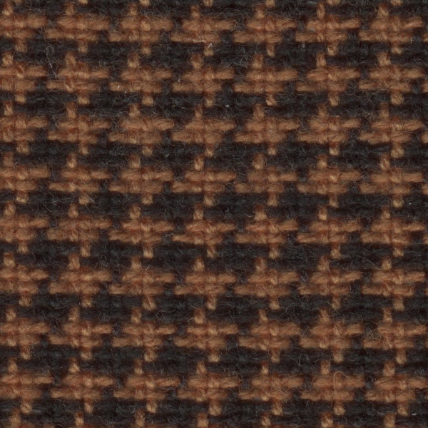 Opel (Vauxhall) Seat Cloth - Opel - Houndstooth (Black/Brown)