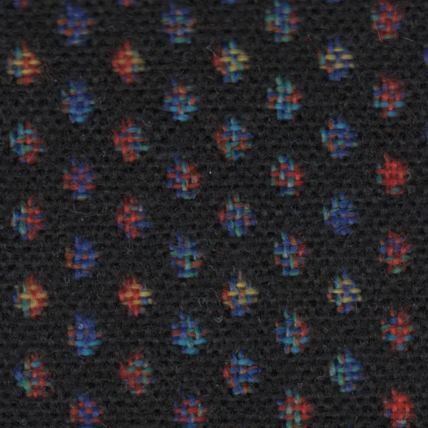 Opel (Vauxhall) Seat Cloth - Opel Tigra - Dot Motif (Black/Multi)