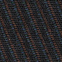 Peugeot Seat Cloth - Peugeot 504 - Diagonal Stripe (Black/Multi)