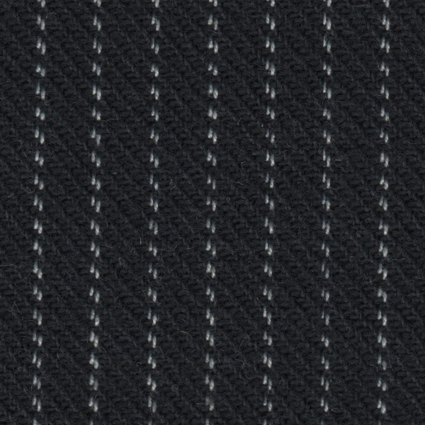 Porsche Seat Cloth - Porsche 924 - Pinstripe Flannel (Dark Blue)