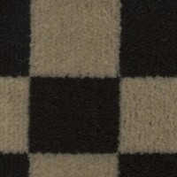 Porsche Seat Cloth - Porsche - Irregular Chequered (Black/Cream/Beige)