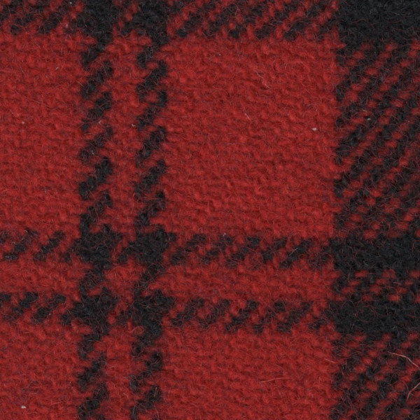 Porsche Seat Cloth - Porsche - Tartan (Red/Blue)