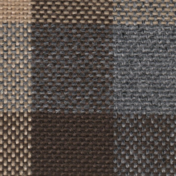 Renault Seat Cloth - Renault 4 - Flatwoven Blocks (Beige/Brown)