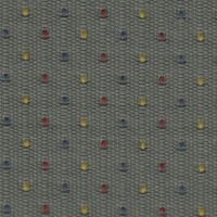 Renault Seat Cloth - Renault Cio 3 - Litz Dot (Grey/Multi)