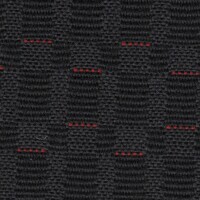 SEAT Seat Cloth - Seat Ibiza/Cordoba - Blocks (Red/Black)