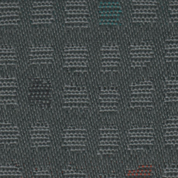 Volvo Seat Cloth - Volvo Truck - Square 2 (Grey/Multi)