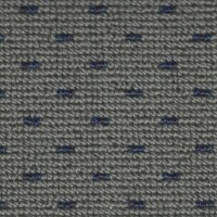 Volvo Seat Cloth - Volvo V70 - Boxweave Cloth (Grey/Blue)