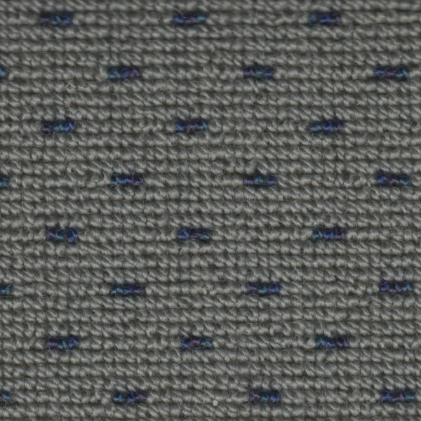 Volvo Seat Cloth - Volvo V70 - Boxweave Cloth (Grey/Blue)