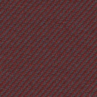 Volkswagen Seat Cloth - Volkswagen - Flatwoven Twill (Red/Grey)