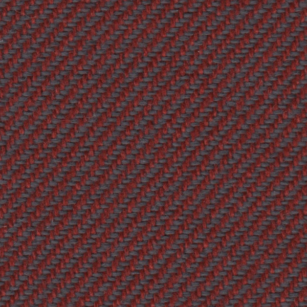 Volkswagen Seat Cloth - Volkswagen - Flatwoven Twill (Red/Grey)