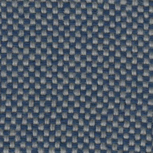 Volkswagen Seat Cloth - Volkswagen Golf 1 - Flatwoven Panama (Blue/Grey)