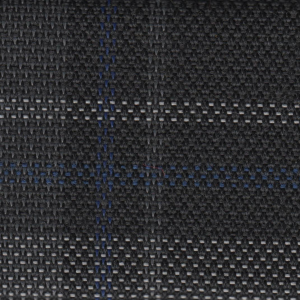 Volkswagen Seat Cloth - Volkswagen Golf 6/Scirocco - Tartan (Black/Grey/Blue)