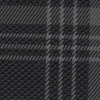 Volkswagen Seat Cloth - Volkswagen Golf 7 GTD - Tartan (Black/Grey)