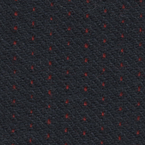 Volkswagen Seat Cloth - Volkswagen Golf Cabrio - Dotty Stripe (Navy/Red)