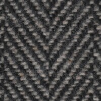 Volkswagen Seat Cloth - Volkswagen Polo GL - Herringbone (Black/Grey)