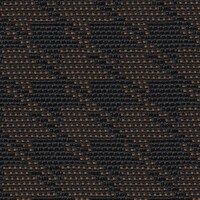 Volkswagen Seat Cloth - Volkswagen Polo - Houndstooth (Brown/Cognac)