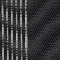 Volkswagen Seat Cloth - Volkswagen Polo - Vertical Stripe (Black/Cream)