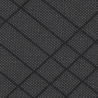 Volkswagen Seat Cloth - Volkswagen Sharan - Diagonal Window (Black/Grey)