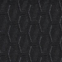 Volkswagen Seat Cloth - Volkswagen Caravelle T6 - Hexagons (Black/Grey)