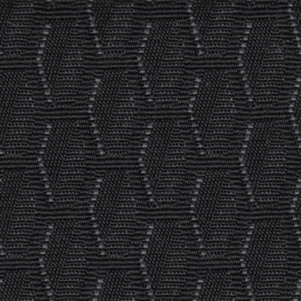 Volkswagen Seat Cloth - Volkswagen Caravelle T6 - Hexagons (Black/Grey)