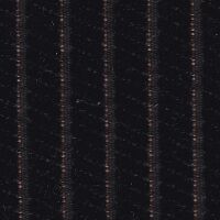 Car Seating Cloth - Black/Orange Velvet Stripe