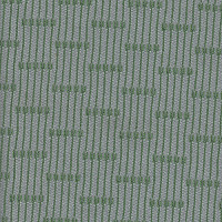 Car Seating Cloth - Grey With Green Stripe