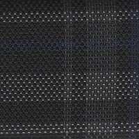 VW Golf 6 GTI Cloth - Tartan (Black/Silver/Blue)